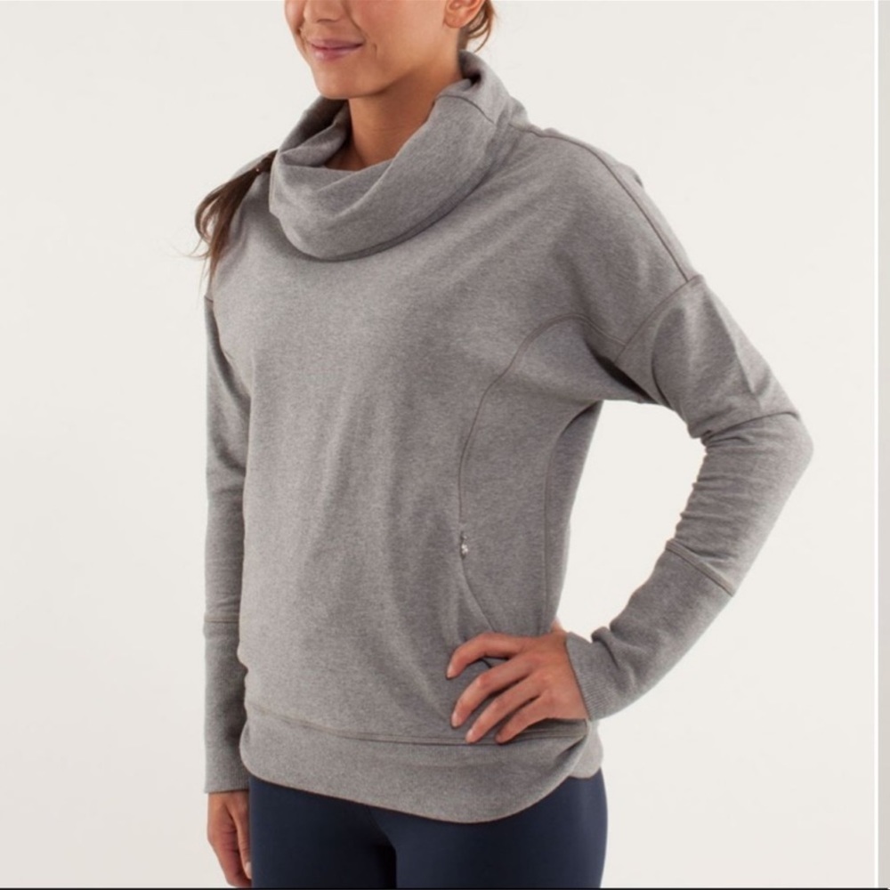 Lululemon  Rest day pullover vintage sports gray